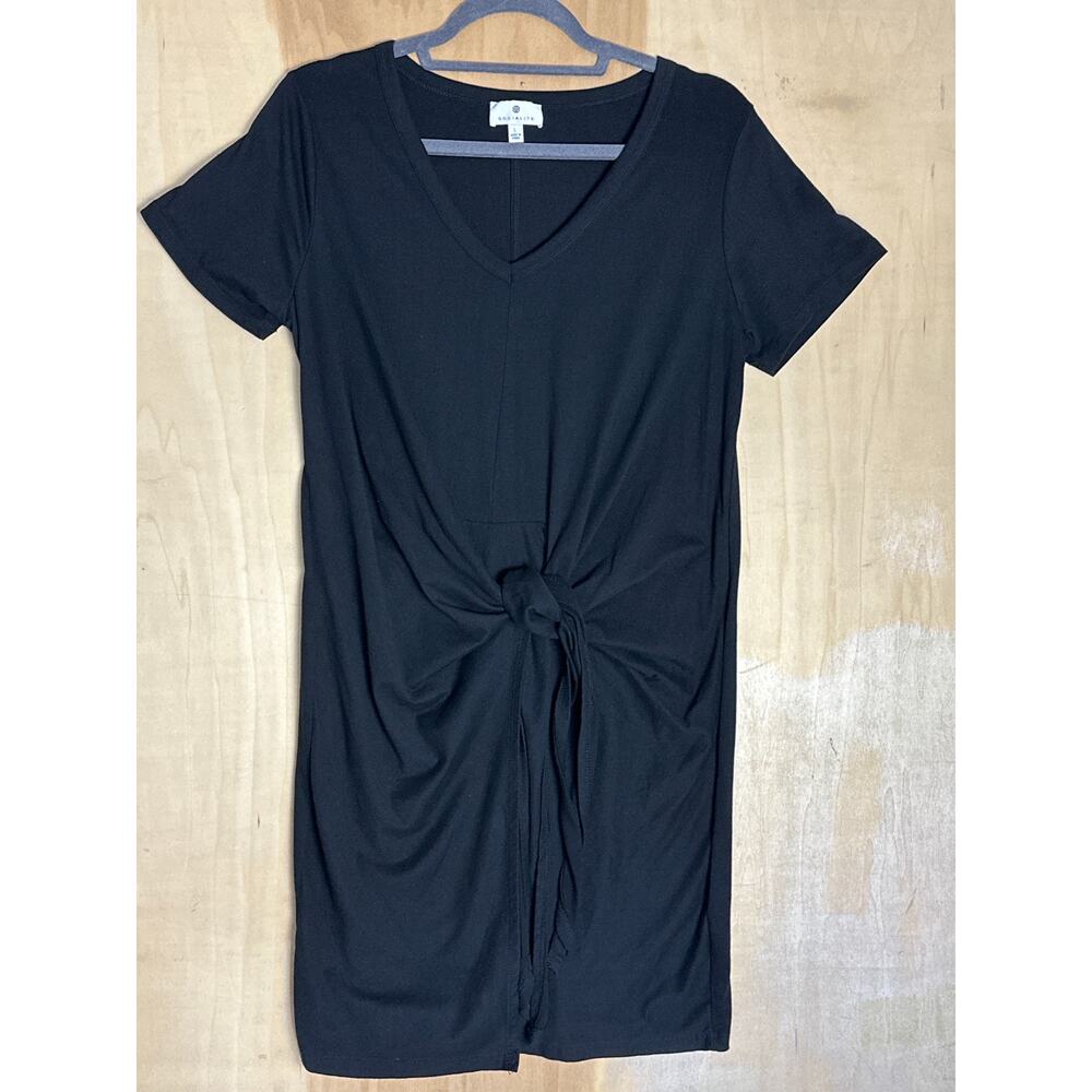 Socialite Dress Womens Large Faux Wrapped